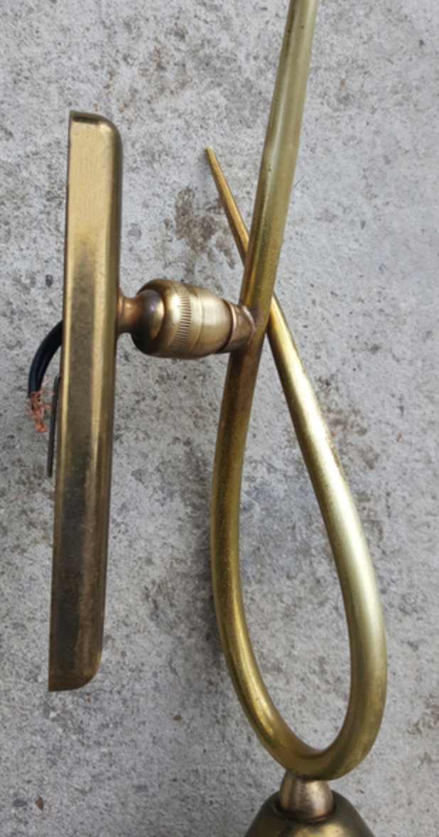 Pair of wall lamps, lunel edition, 1961 paris, vintage 50s, 60s.