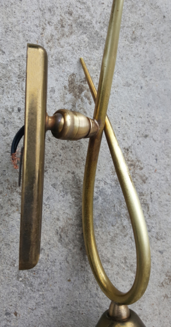 Paire d'appliques, édition lunel, 1961 paris, vintage années 50, 60.