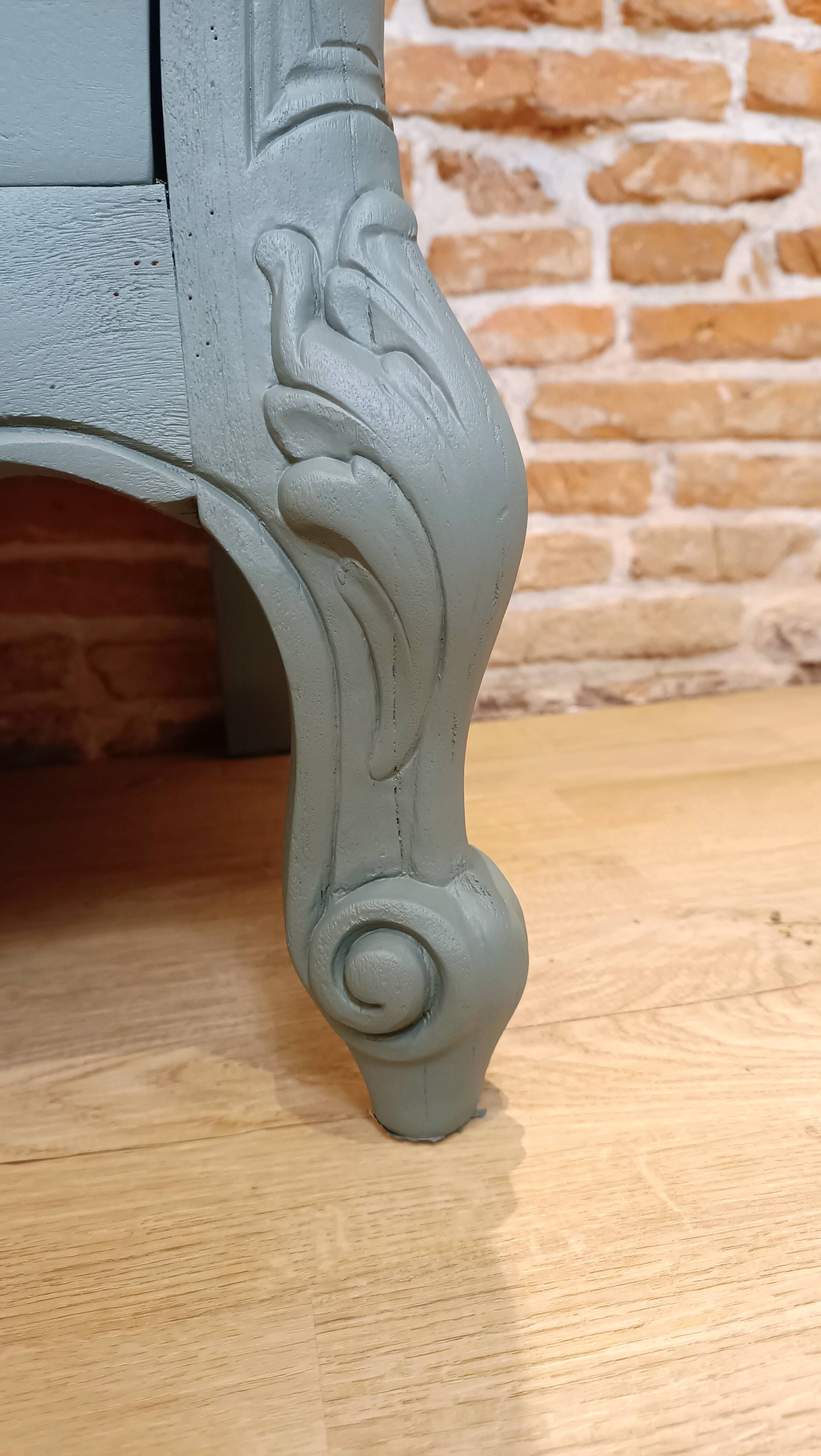 Commode bordelaise gris/vert