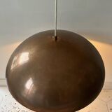 Vintage copper pendant light, Sweden 1960s
