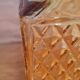 Carafe or amber glass bottle