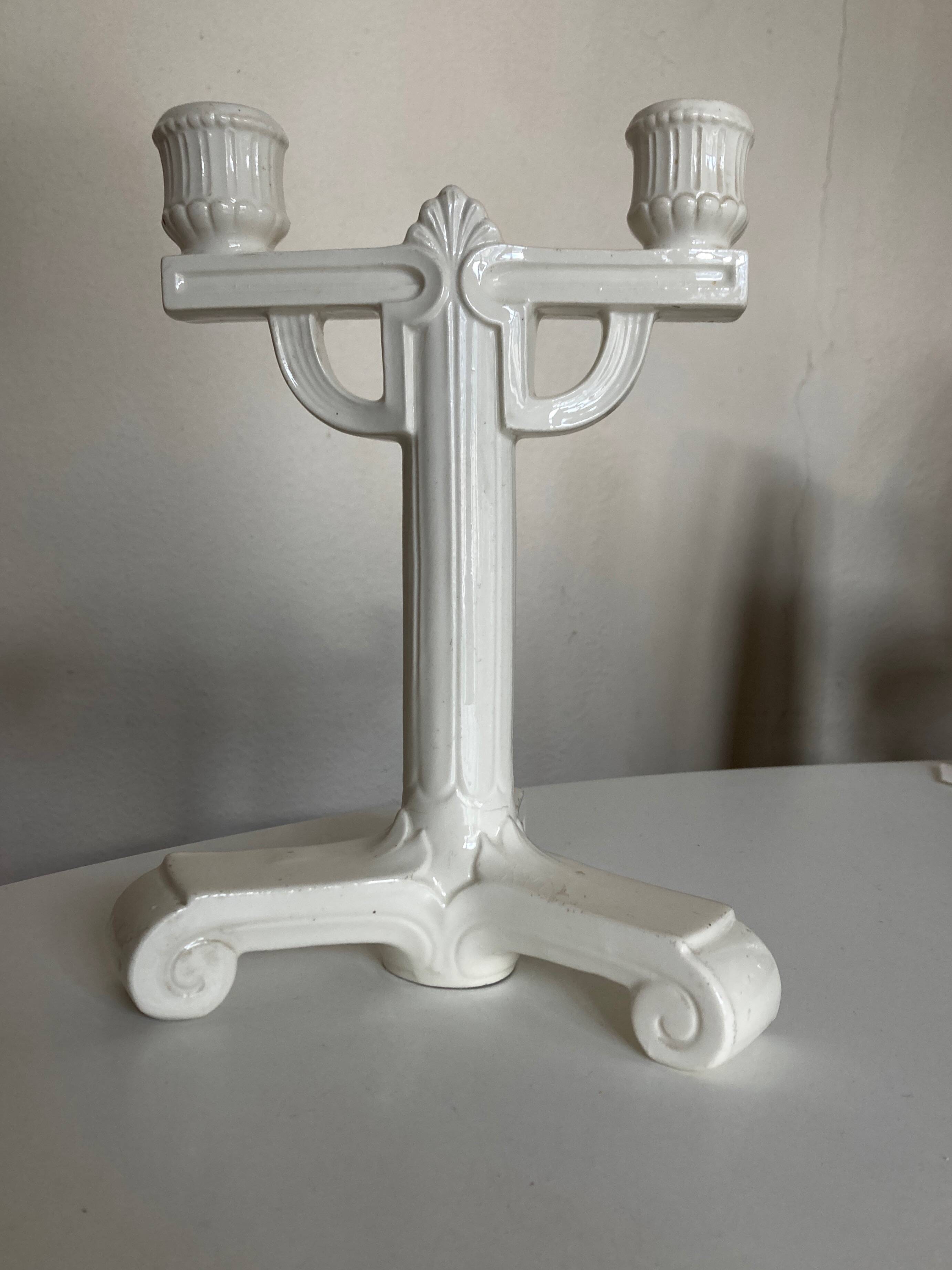 Arts & Crafts Mission Candle Holder 19th Neo Classic Sticley William Morris Tiffany