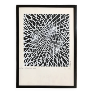 art cinétique.lithographie
