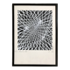 Kinetic Art. Signed and framed lithograph by C. du PLESSIS.