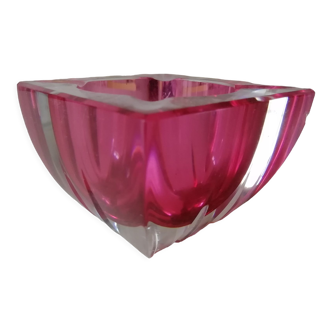 Crystal ashtray of Val Saint Lambert