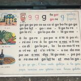 School poster on both sides