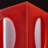 Geometrical, Orange Triangle-based Table Lamp