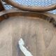 Ensemble de 8 chaises bistrot style Baumann bois courbé Annee 50/60
