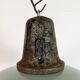 Industrial Petrol Enamel Factory Lamp with Cast Iron Top, 1960s