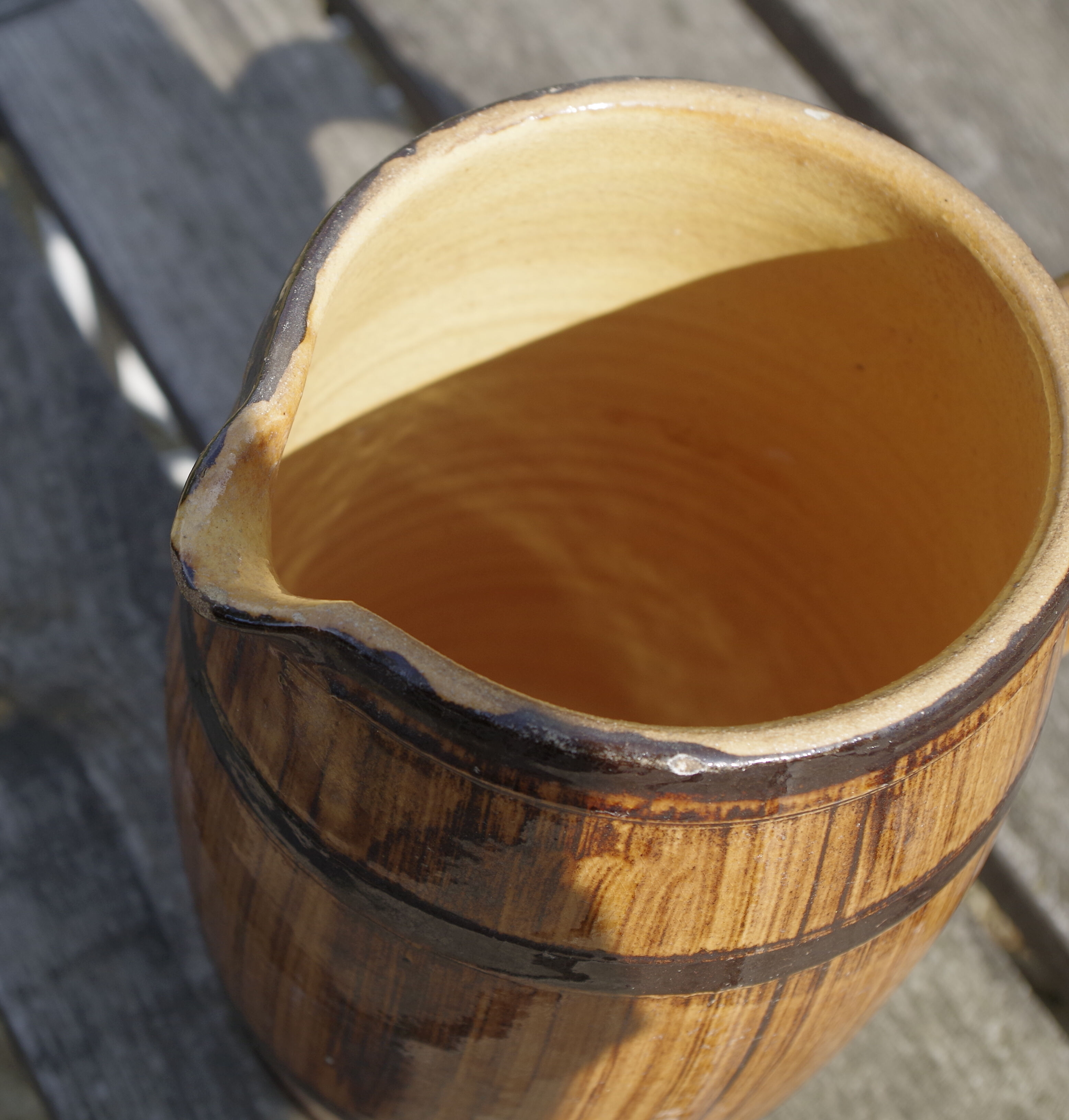 Vintage 70 ceramic pitcher