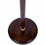 Art-deco mahogany lamppost