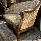 Louis XV sofa in oak