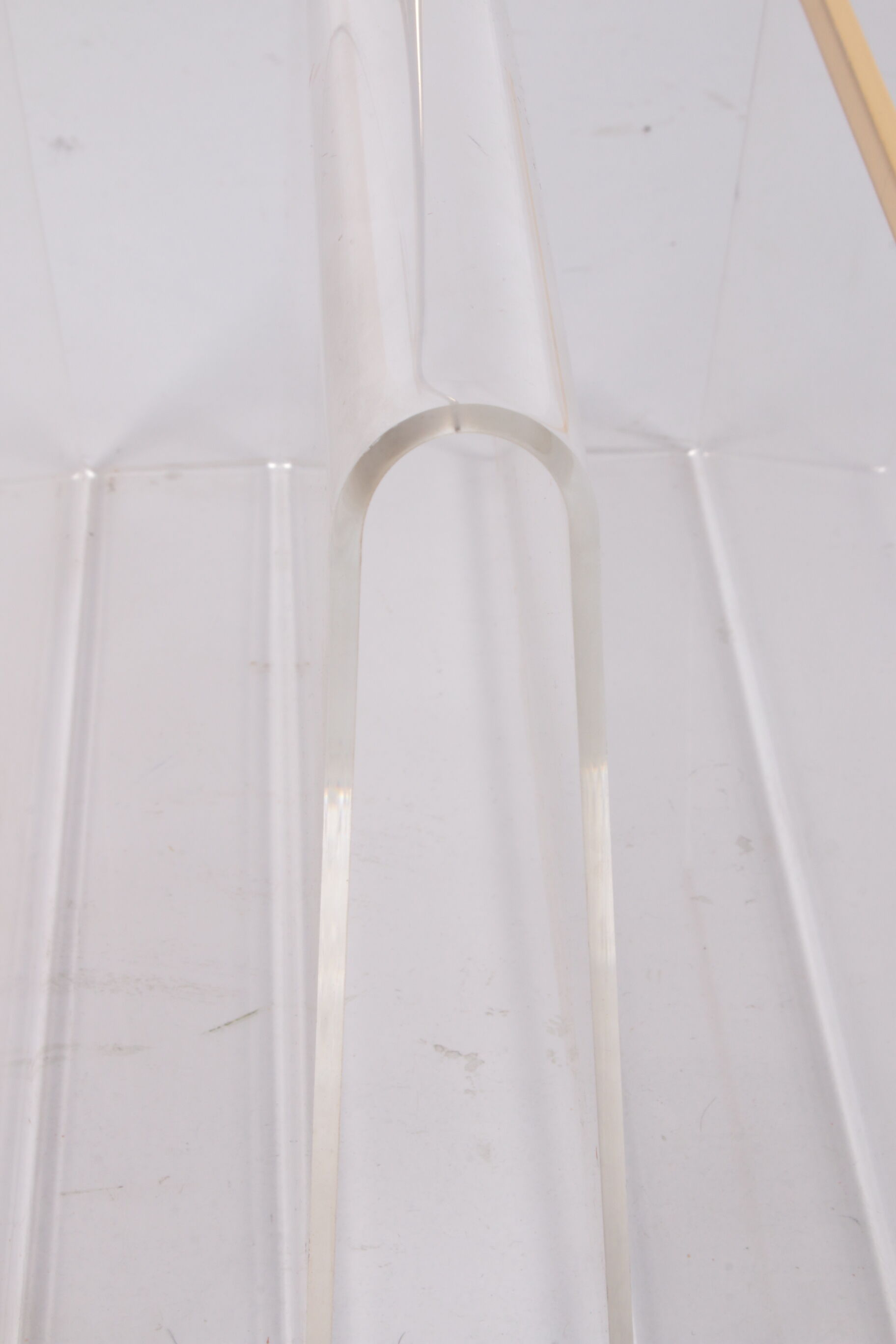 Hollywood regency Plexiglass warehouse rack 1970s Italy