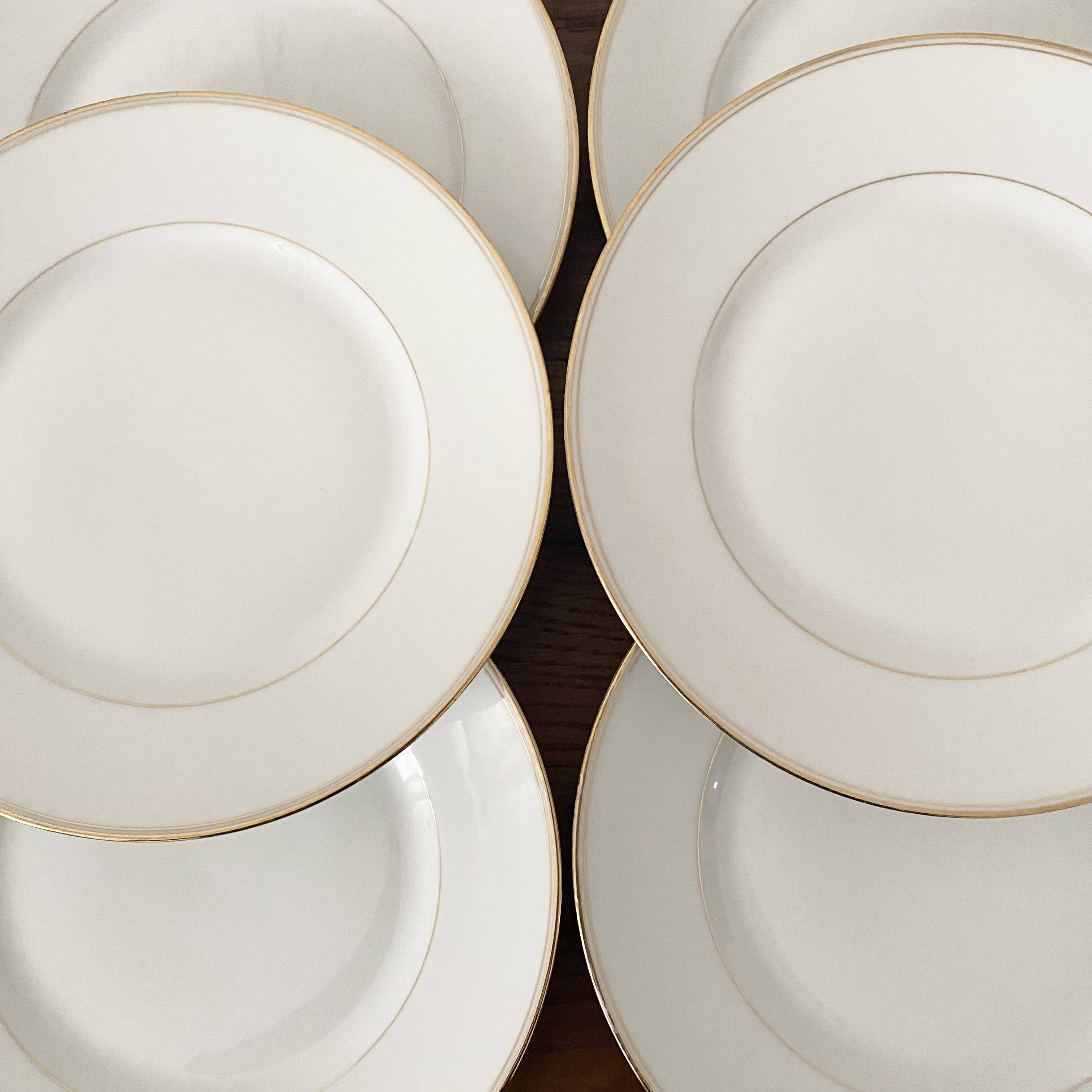 Limoges porcelain flat plate