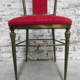 Hollywood Regency style chair, Chiavari