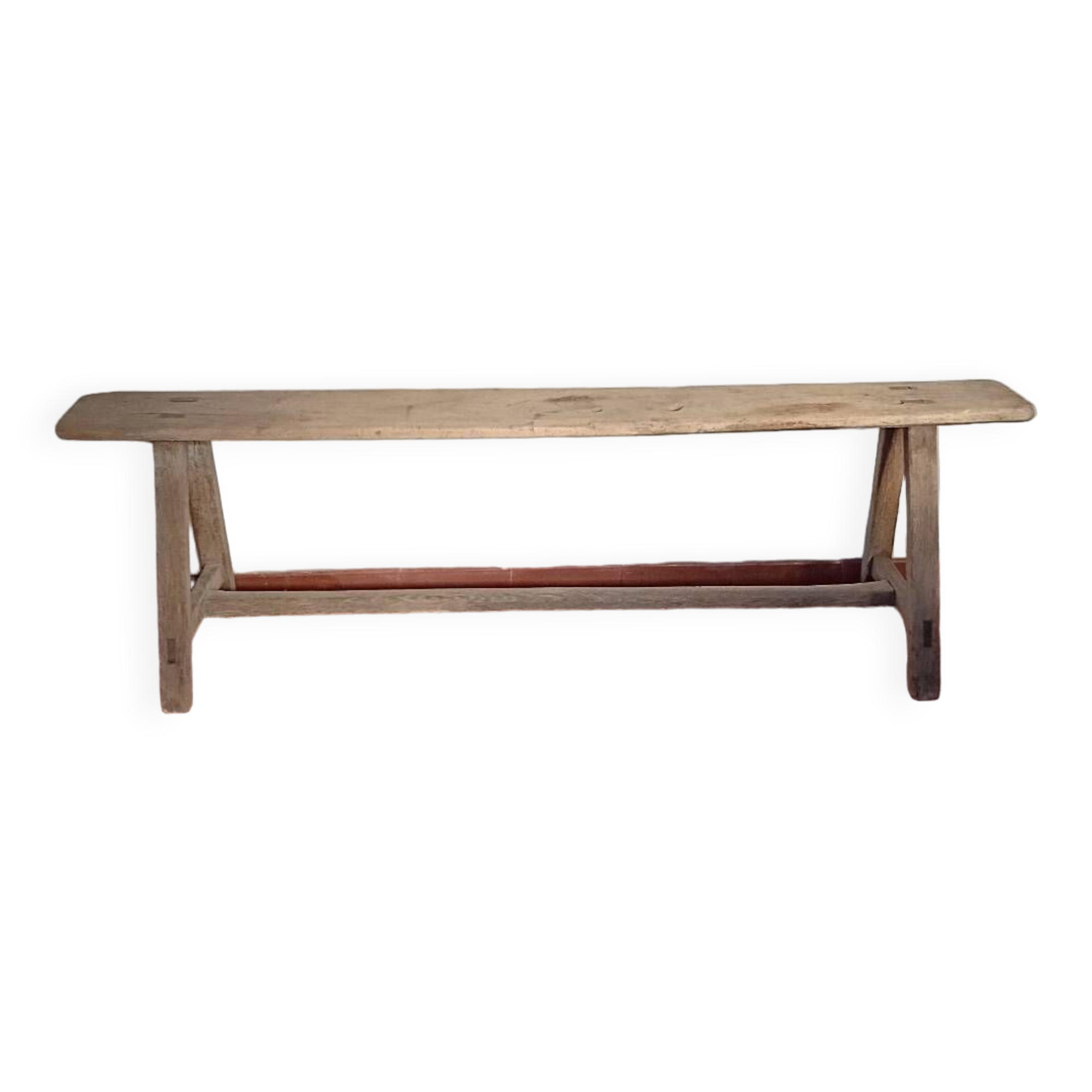 Banc de ferme en chêne