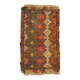 Vintage Turkish Mini Kilim 88x50 cm Wool Small Kelim Runner, shabby Chic