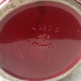 Tiled pot cover of St-Clement 1950s vintage