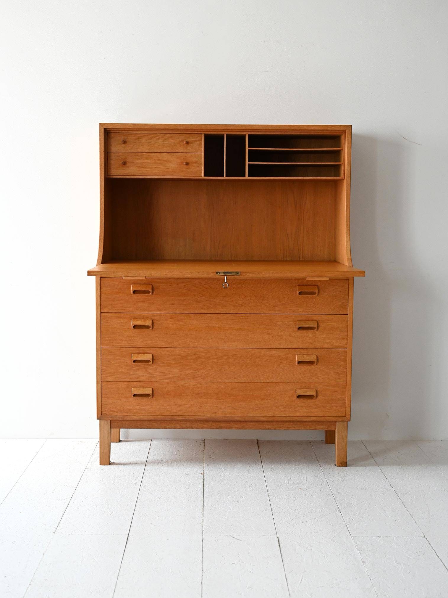 1960s Oak Secrétaire by Børge Mogensen for Søborg Møbler