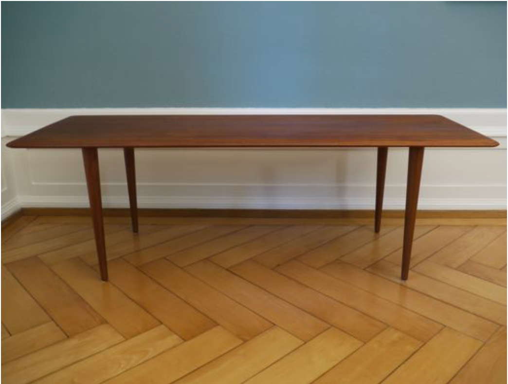 Minerva coffee table by Peter Hvidt & Orla Mølgaard-Nielsen for France & Søn, 1960