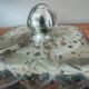 Silver mirrored glass bonbonnière