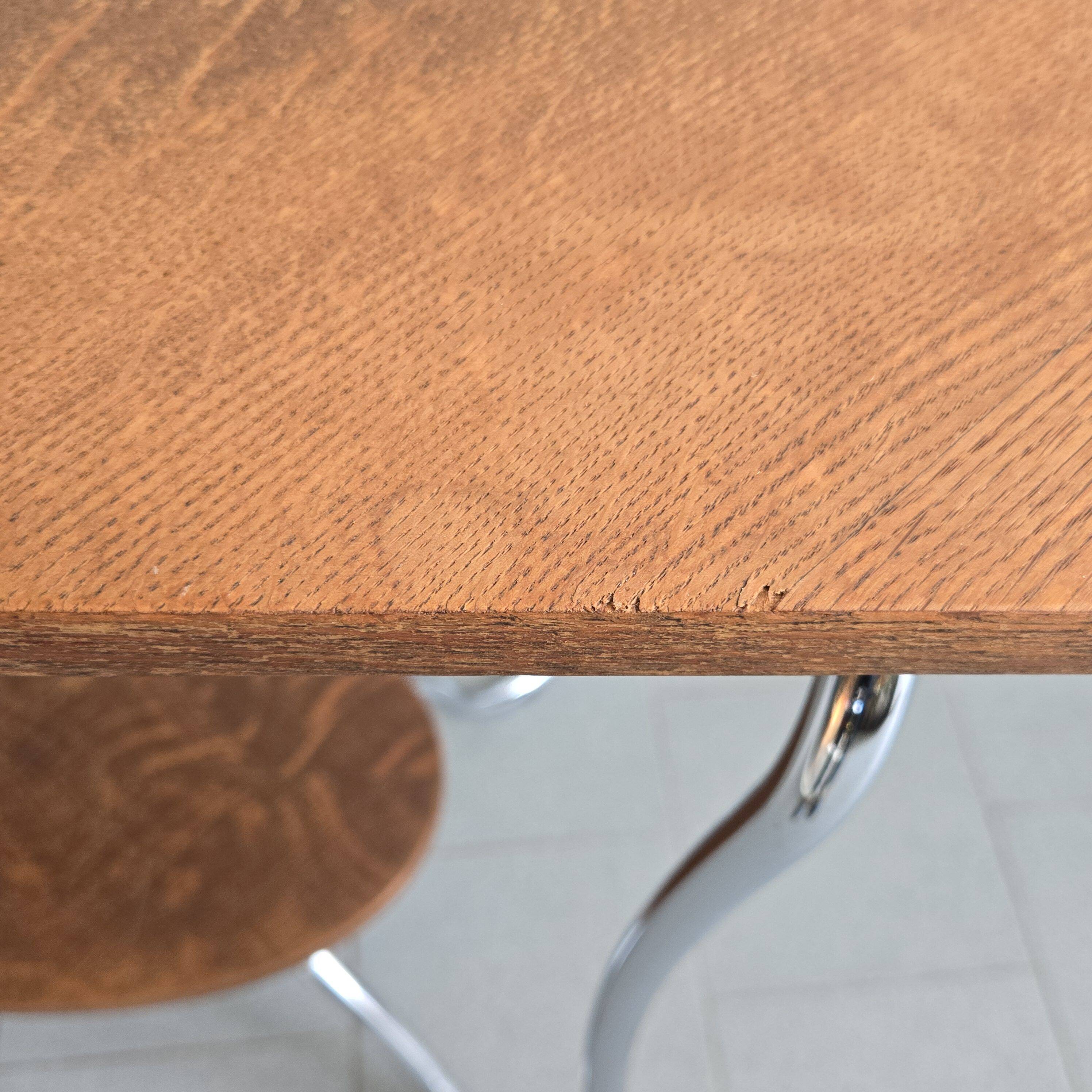 Vintage 1950s pedestal side table