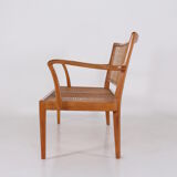 Cane bench by Rudolf Frank & Erwin Behr