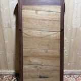 Large walnut mirror from the Art Deco period.