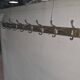 Old school coat rack with 8 hooks