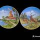 Majolika vintage plates 1960