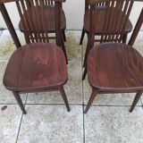 4 vintage bistro chairs