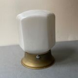 Old wall sconce in glass