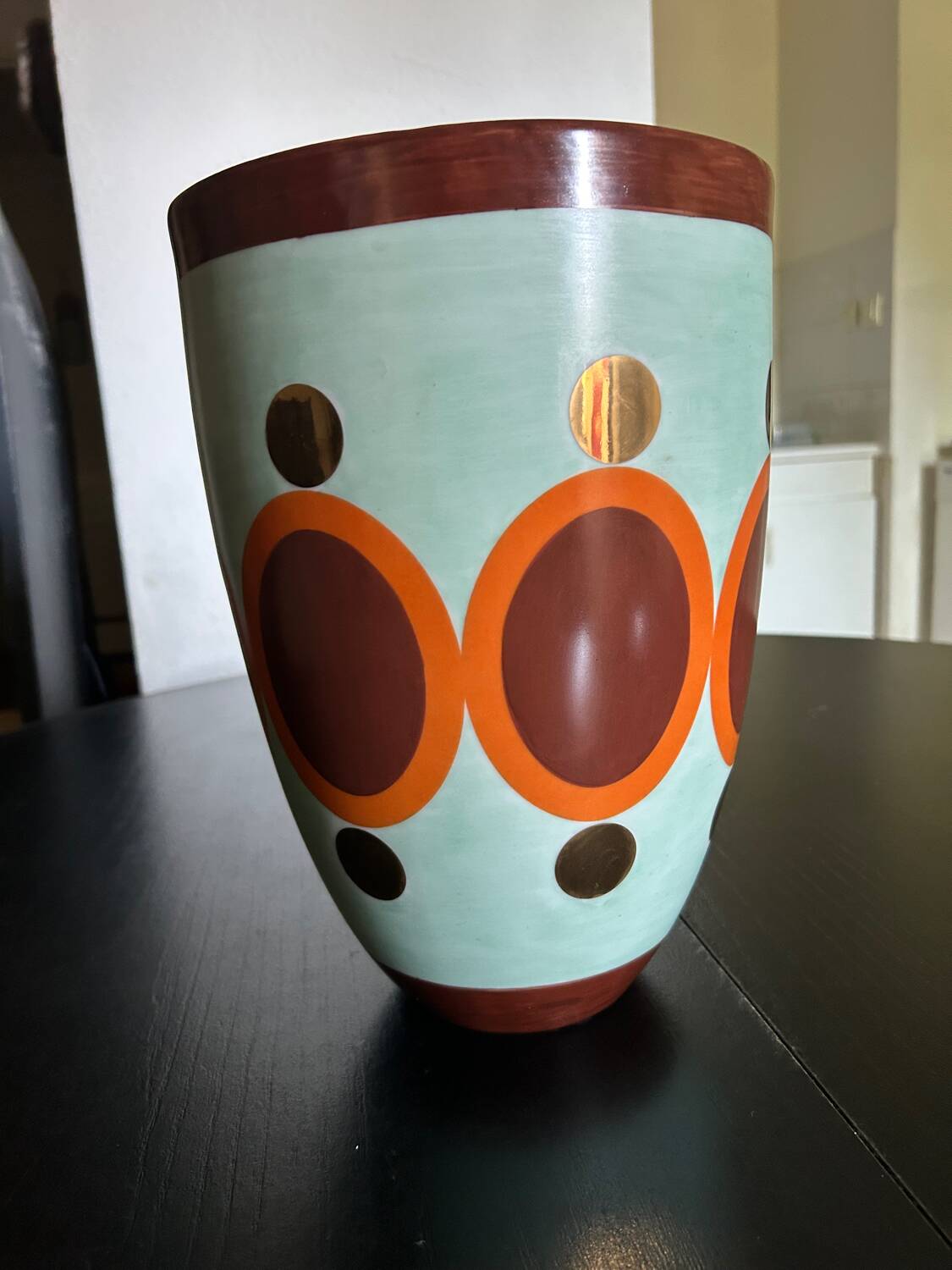 Magnificent vase by Frédéric de Luca