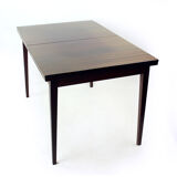 Mid Century Extendable Dining Table In Mahogany By Jitona, Czechoslovakia 1960s
