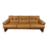 Tobia & Afra Scarpa leather Coronado sofa for B&B Italy