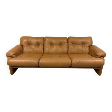 Canapé Coronado en cuir de Tobia et Afra Scarpa pour B&B Italia