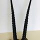 Gazelle horns on wooden support