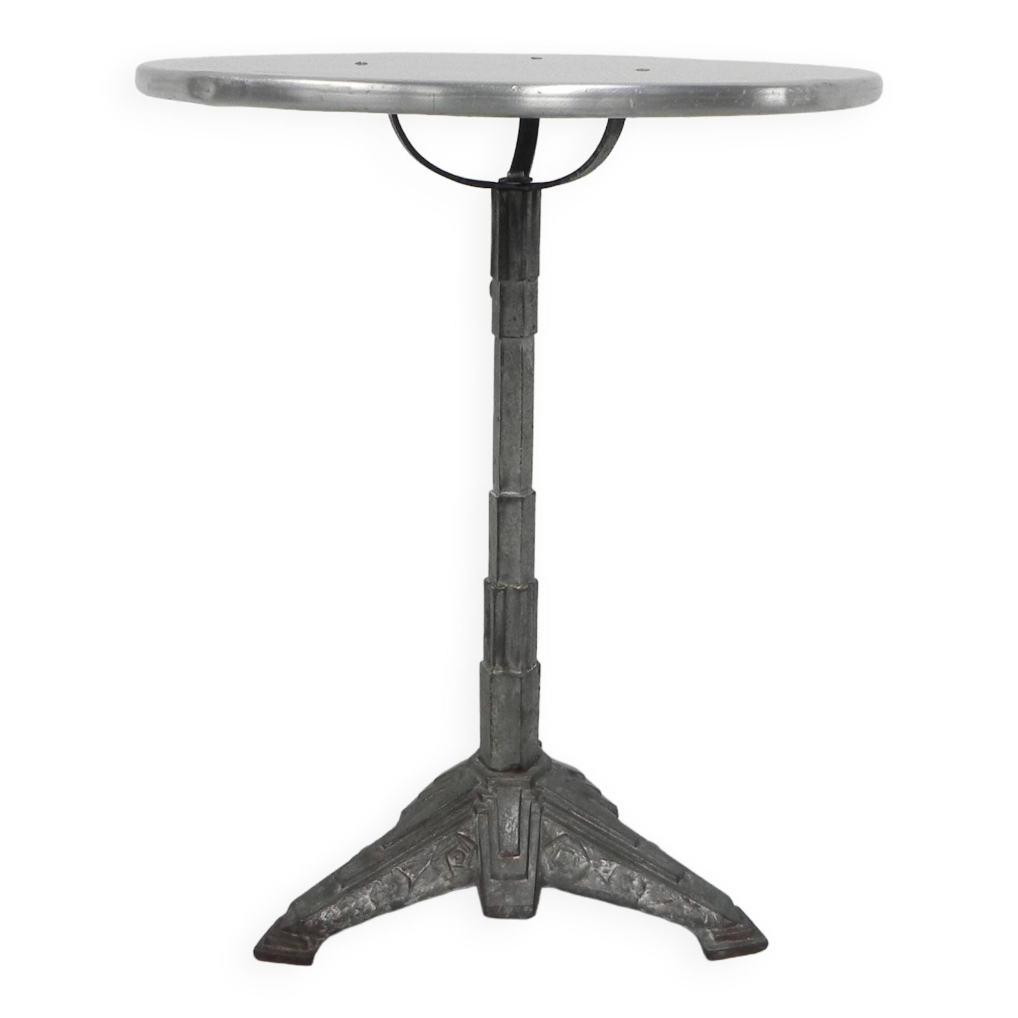 Bistro table with cast iron foot, Paris