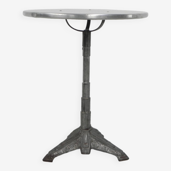 Bistro table with cast iron foot, Paris