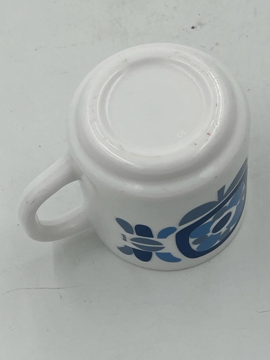 Arcopal blue mobil mug