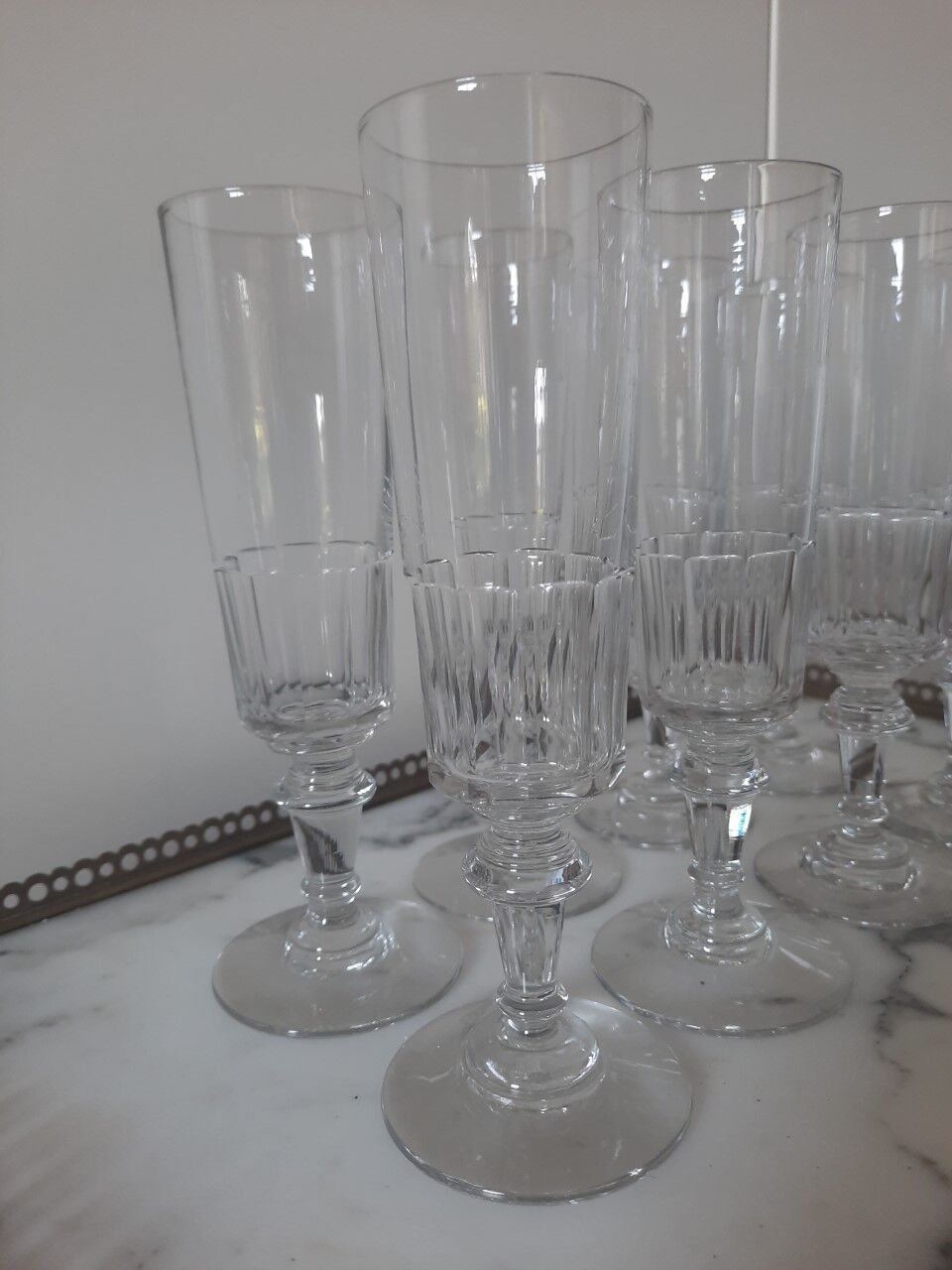 Champagne flutes