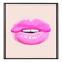 Pink Lip Paint Print