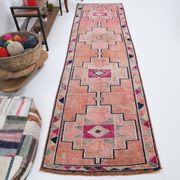 Tapis oriental vintage coureur 92x329cm