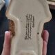 Rabbit earthenware terrine, Michel Caugant