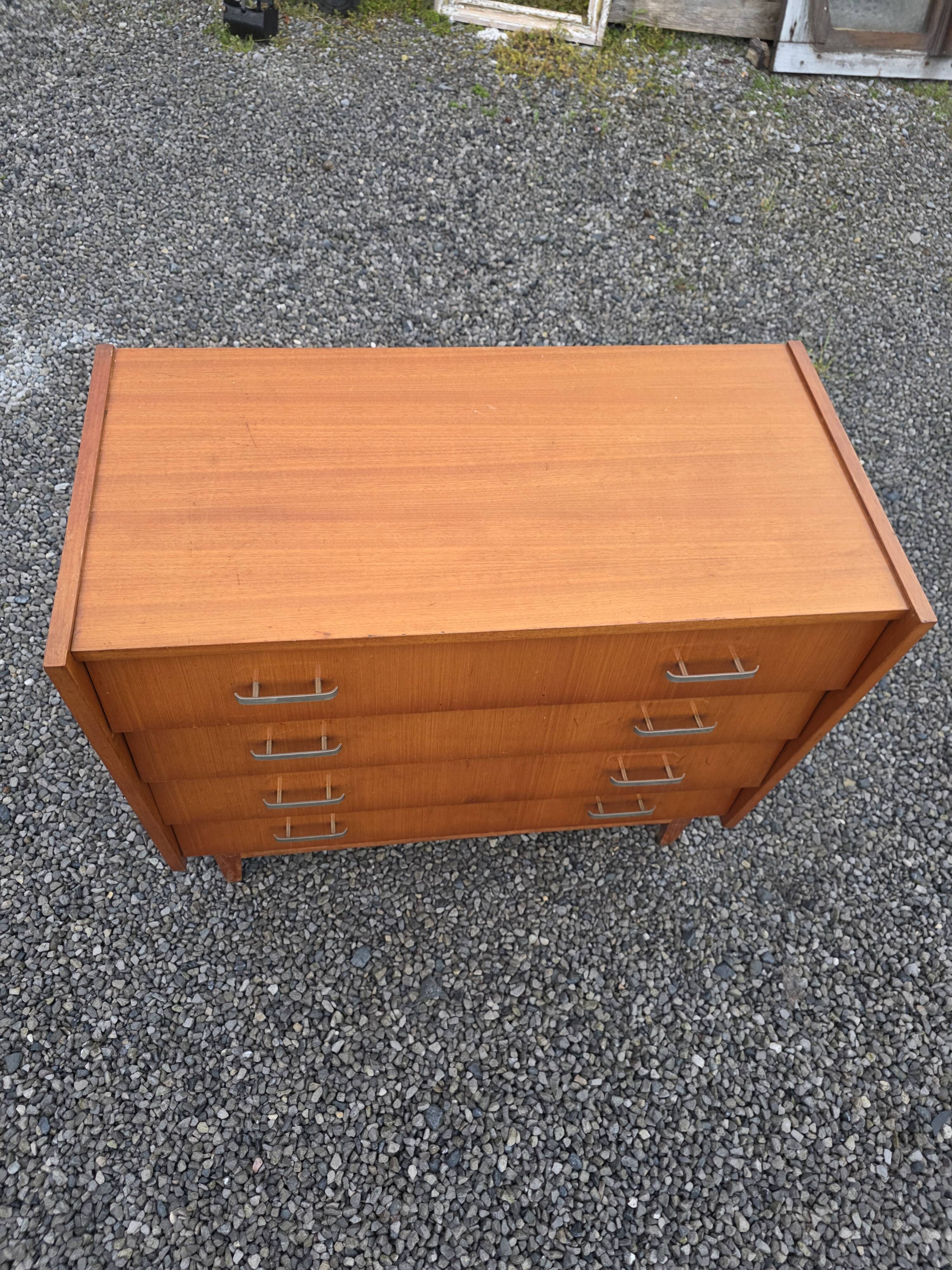 Vintage teak commode from the 1960s.