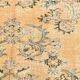 5x8 Mustard & Yellow Bordered Vintage Rug, 160x255Cm