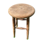 Vintage wooden stool, beautiful patina