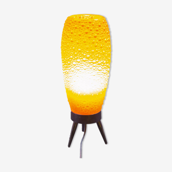 Table lamp orange 'moon'