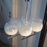 Space age chandelier 6 lights