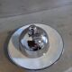 Individual porcelain butter dish